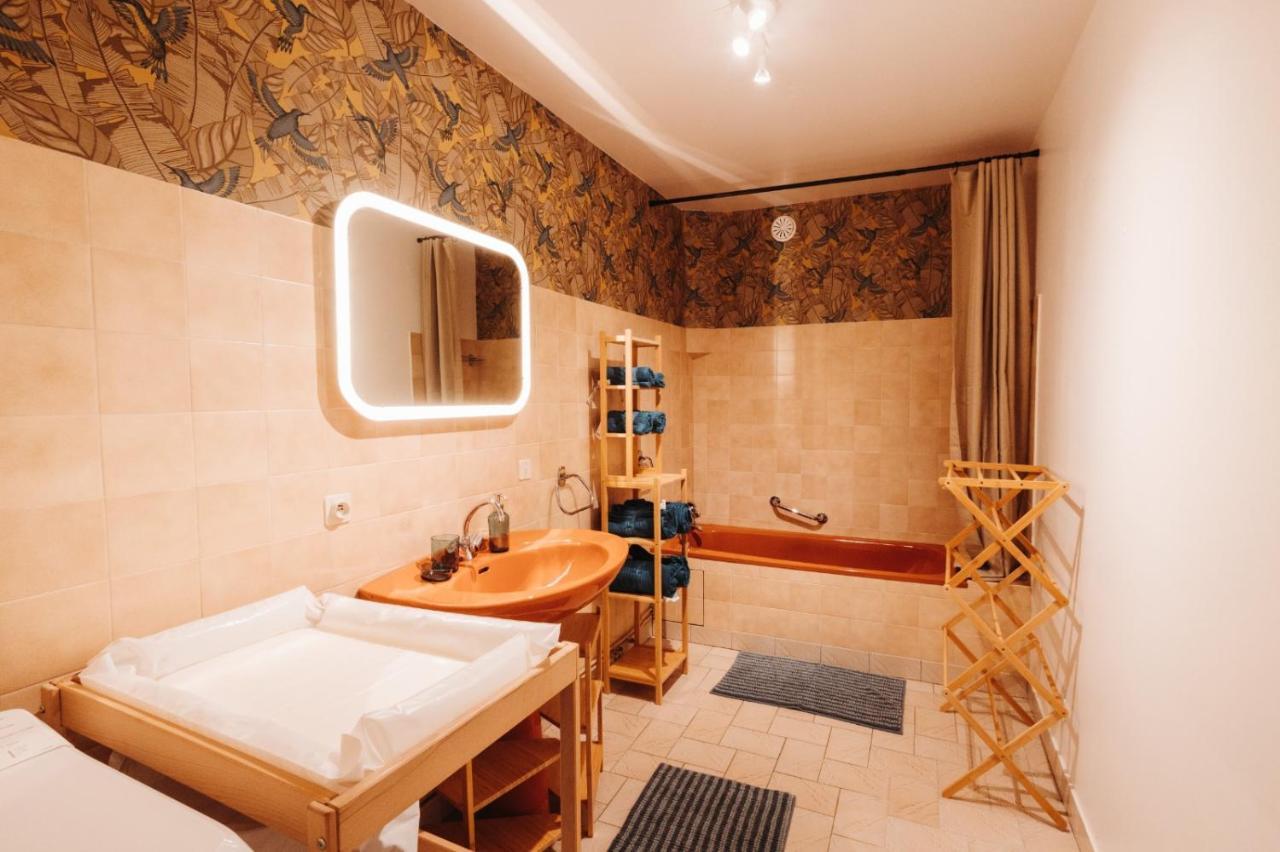 L'Enfantous Daire Ax-les-Thermes Dış mekan fotoğraf